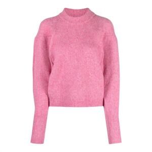 NEW ROSEANNA women's maille pull carla sweater in pink